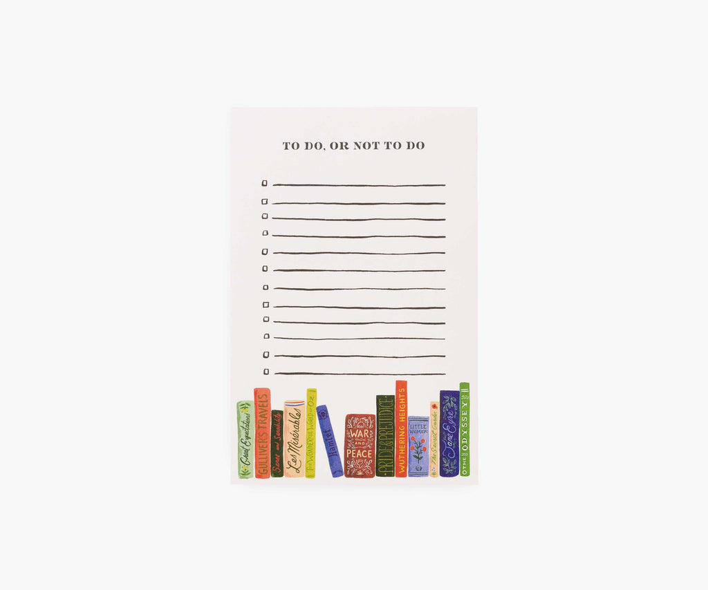 Cloverpaperco™ - Checklist Notepad - To Do or Not To Do