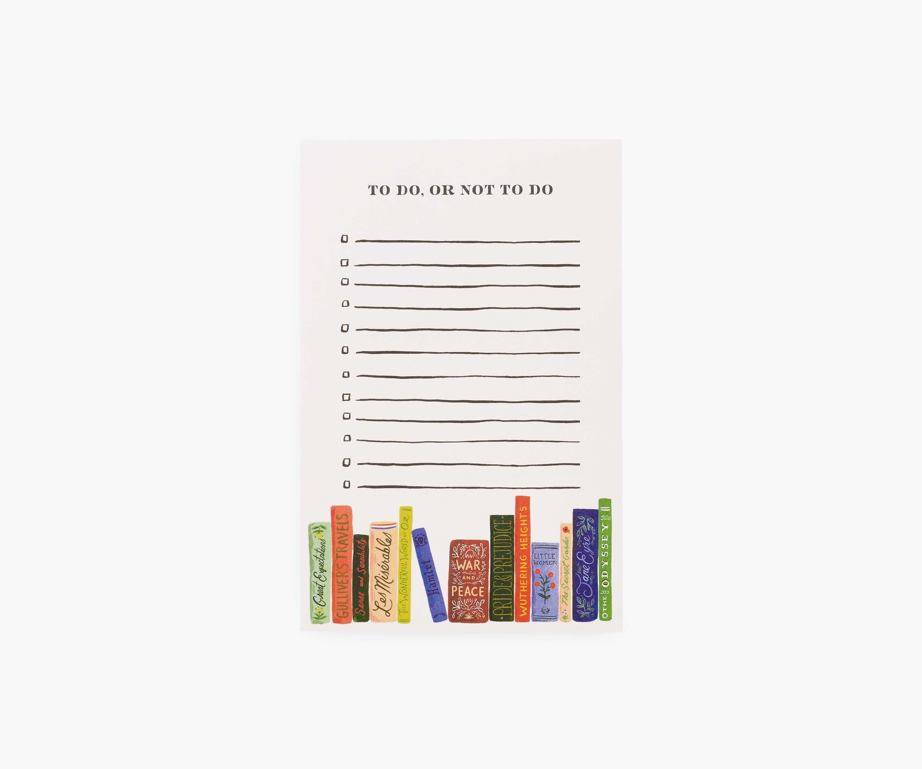 Cloverpaperco™ - Checklist Notepad - To Do or Not To Do
