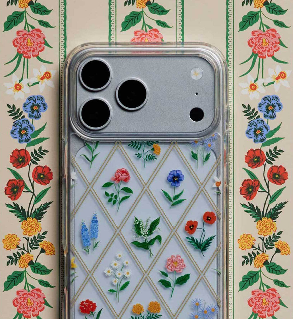 Cloverpaperco™ - Phone Case - Garden Study Clear