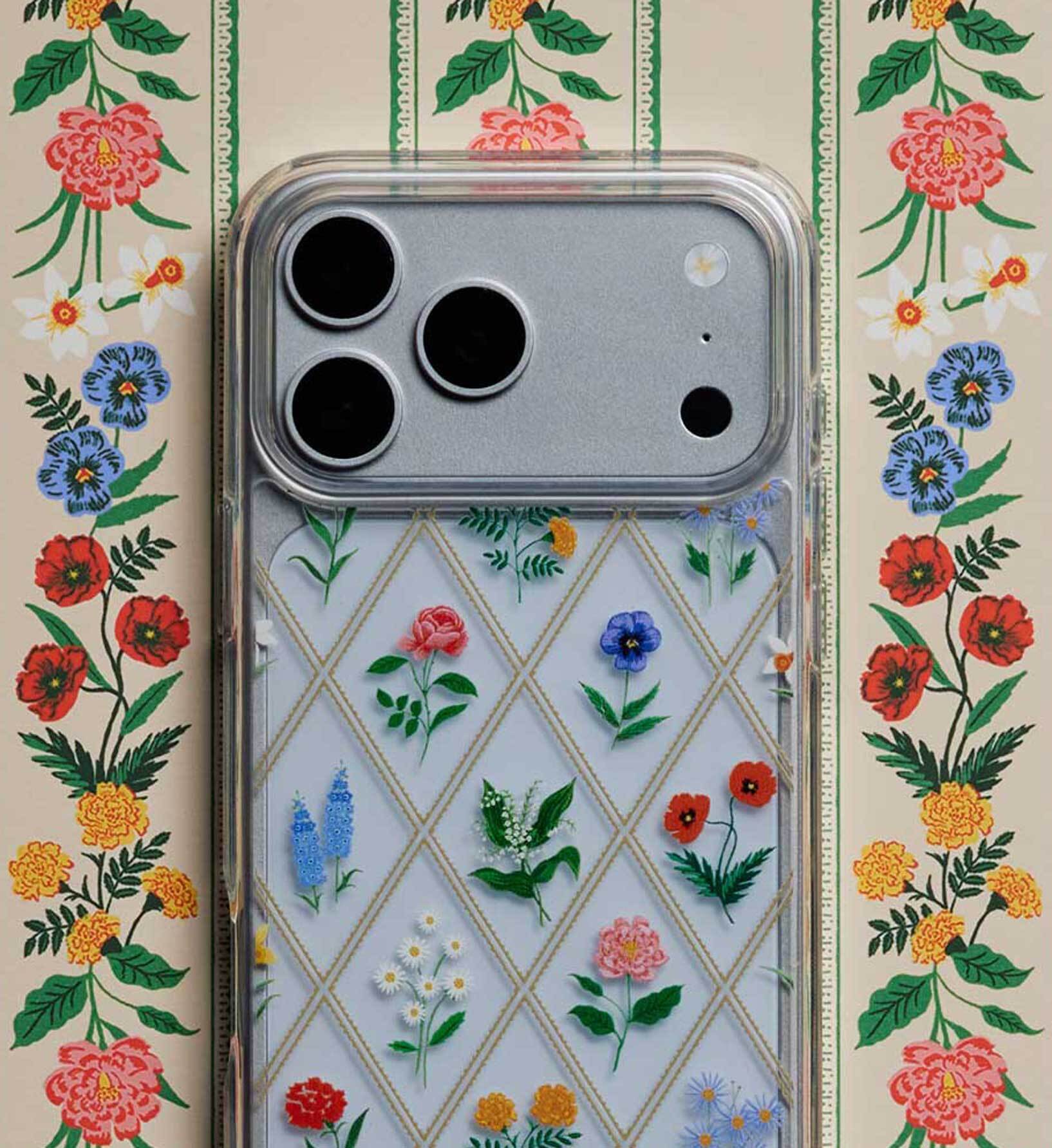Cloverpaperco™ - Phone Case - Garden Study Clear