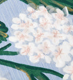 Cloverpaperco™ - Hydrangea Embellished Pillow - Blue