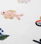 Cloverpaperco™ - Seaside Embroidered Pillow - White