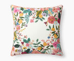 Cloverpaperco™ - Embroidered Pillow Cover - Garden Party
