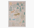 Cloverpaperco™ - Menagerie Les Fauves Printed Rug - Blush