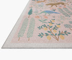 Cloverpaperco™ - Menagerie Les Fauves Printed Rug - Blush