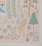 Cloverpaperco™ - Menagerie Les Fauves Printed Rug - Blush
