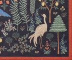 Cloverpaperco™ - Menagerie Les Fauves Printed Rug - Black