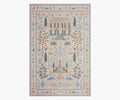 Cloverpaperco™ - Menagerie Camont Printed Rug - Cream