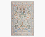 Cloverpaperco™ - Menagerie Camont Printed Rug - Cream