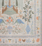 Cloverpaperco™ - Menagerie Camont Printed Rug - Cream