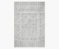 Cloverpaperco™ - Maison Rosette Power Loomed Rug - Ivory