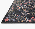 Cloverpaperco™ - Maison Tuileries Power Loomed Rug - Black