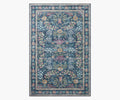 Cloverpaperco™ - Maison Frances Power Loomed Rug - Blue Multi