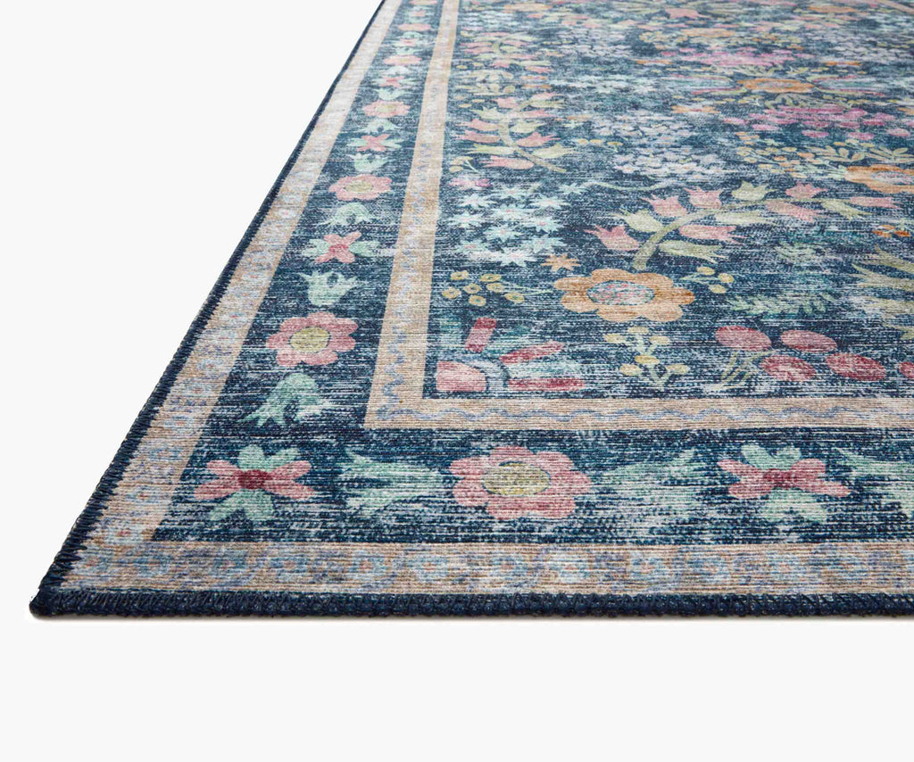 Cloverpaperco™ - Maison Frances Power Loomed Rug - Blue Multi