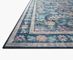 Cloverpaperco™ - Maison Frances Power Loomed Rug - Blue Multi