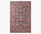 Cloverpaperco™ - Maison Frances Power Loomed Rug - Burgundy