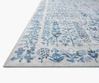 Cloverpaperco™ - Maison Grove Power Loomed Rug - Blue