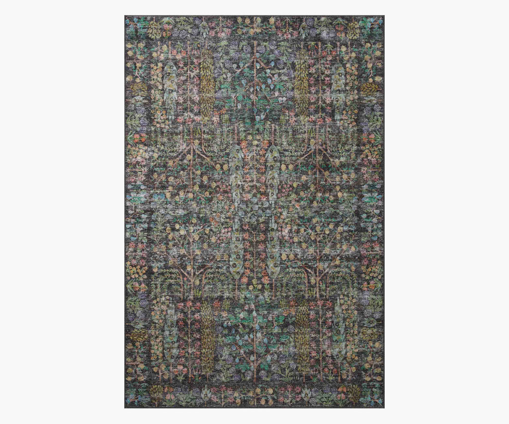 Cloverpaperco™ - Maison Grove Power Loomed Rug - Charcoal