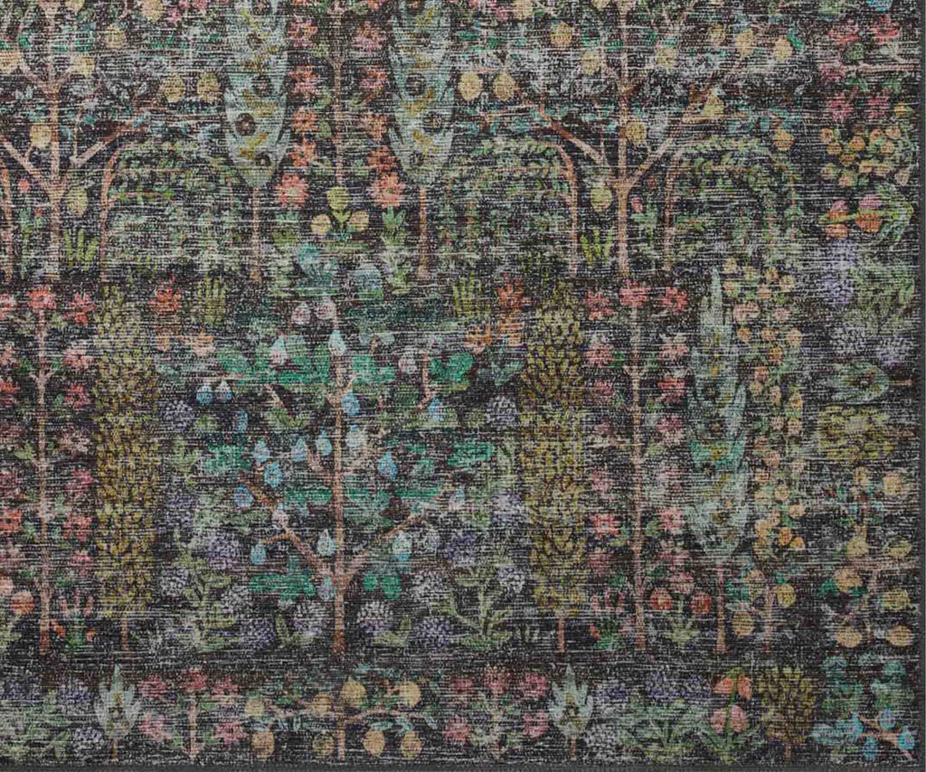 Cloverpaperco™ - Maison Grove Power Loomed Rug - Charcoal