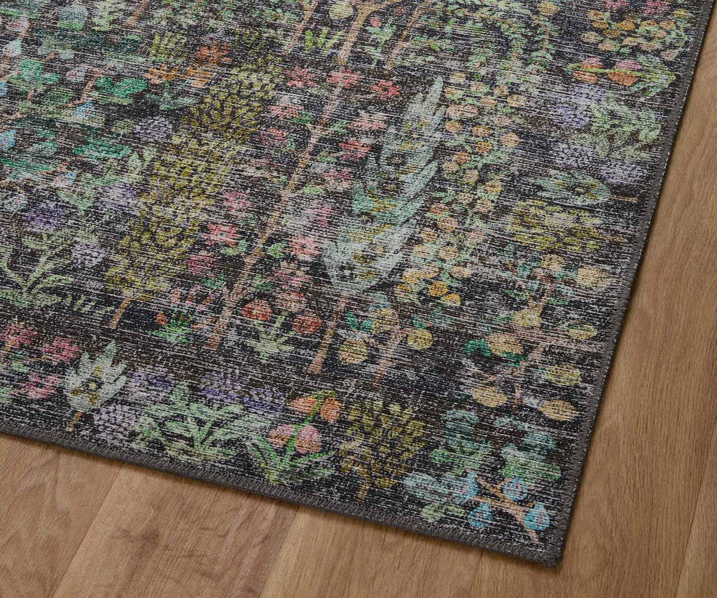 Cloverpaperco™ - Maison Grove Power Loomed Rug - Charcoal