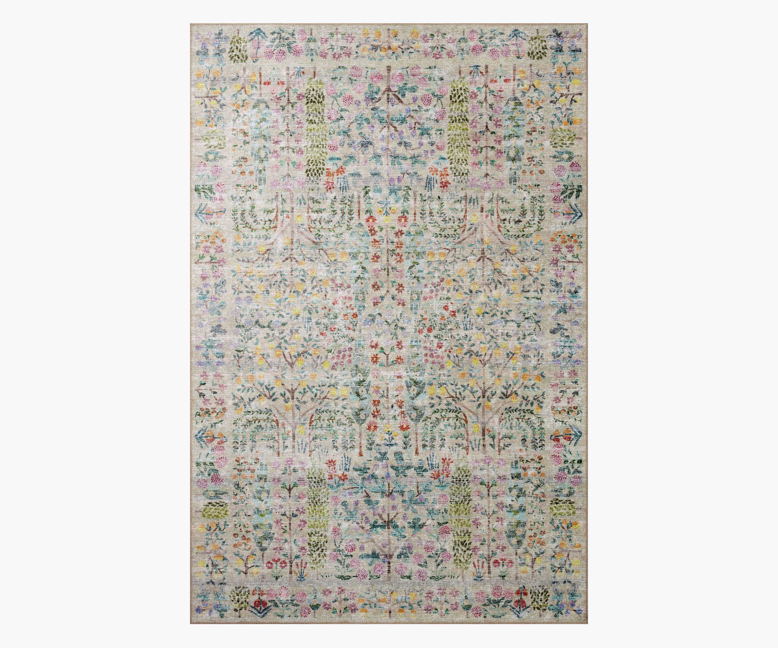Cloverpaperco™ - Maison Grove Power Loomed Rug - Khaki