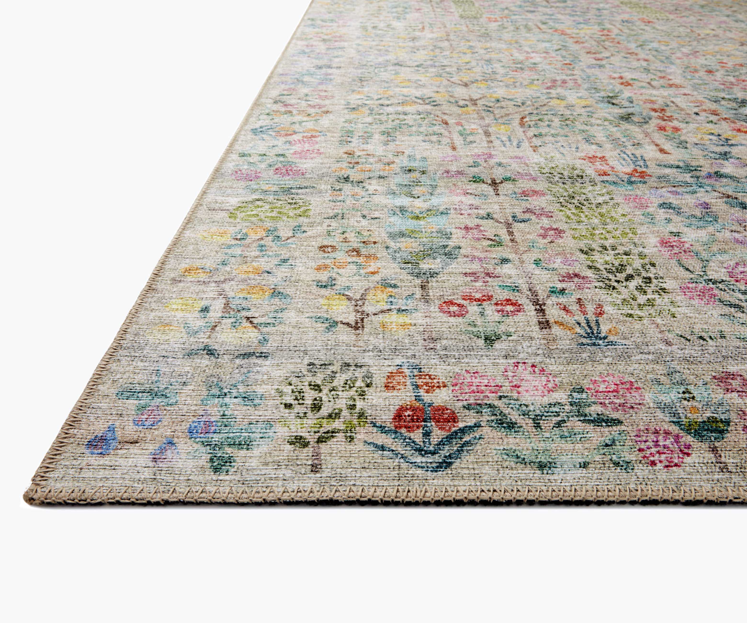 Cloverpaperco™ - Maison Grove Power Loomed Rug - Khaki