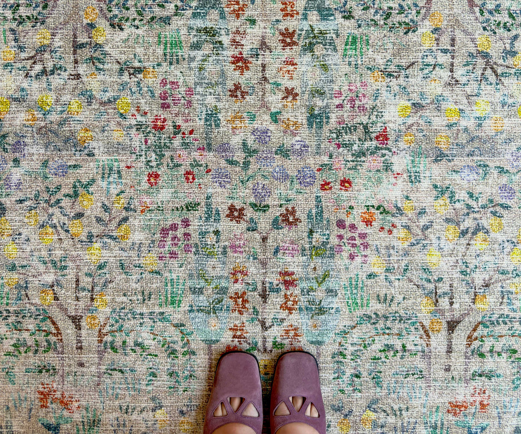 Cloverpaperco™ - Maison Grove Power Loomed Rug - Khaki