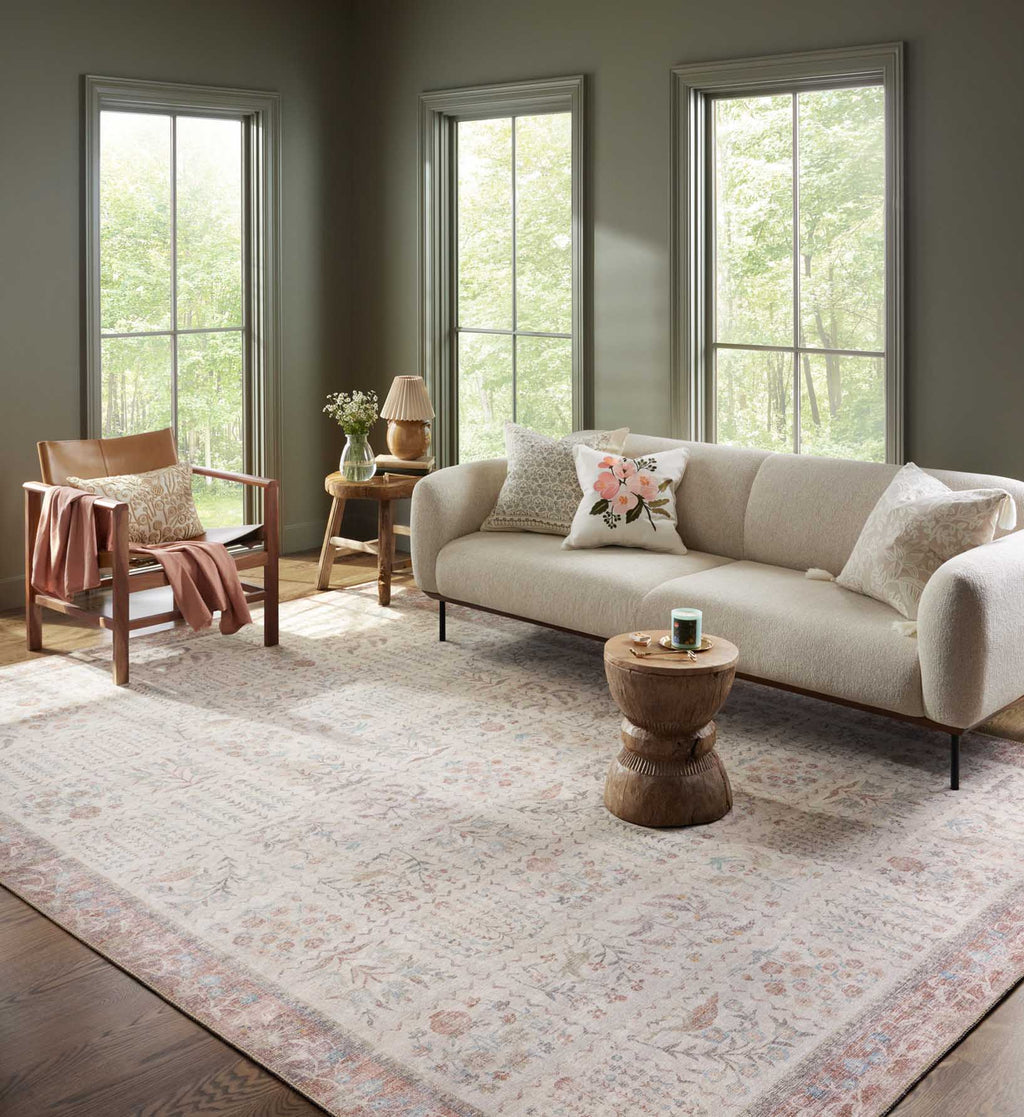 Cloverpaperco™ - Maison Gallerie Power Loomed Rug - Cream