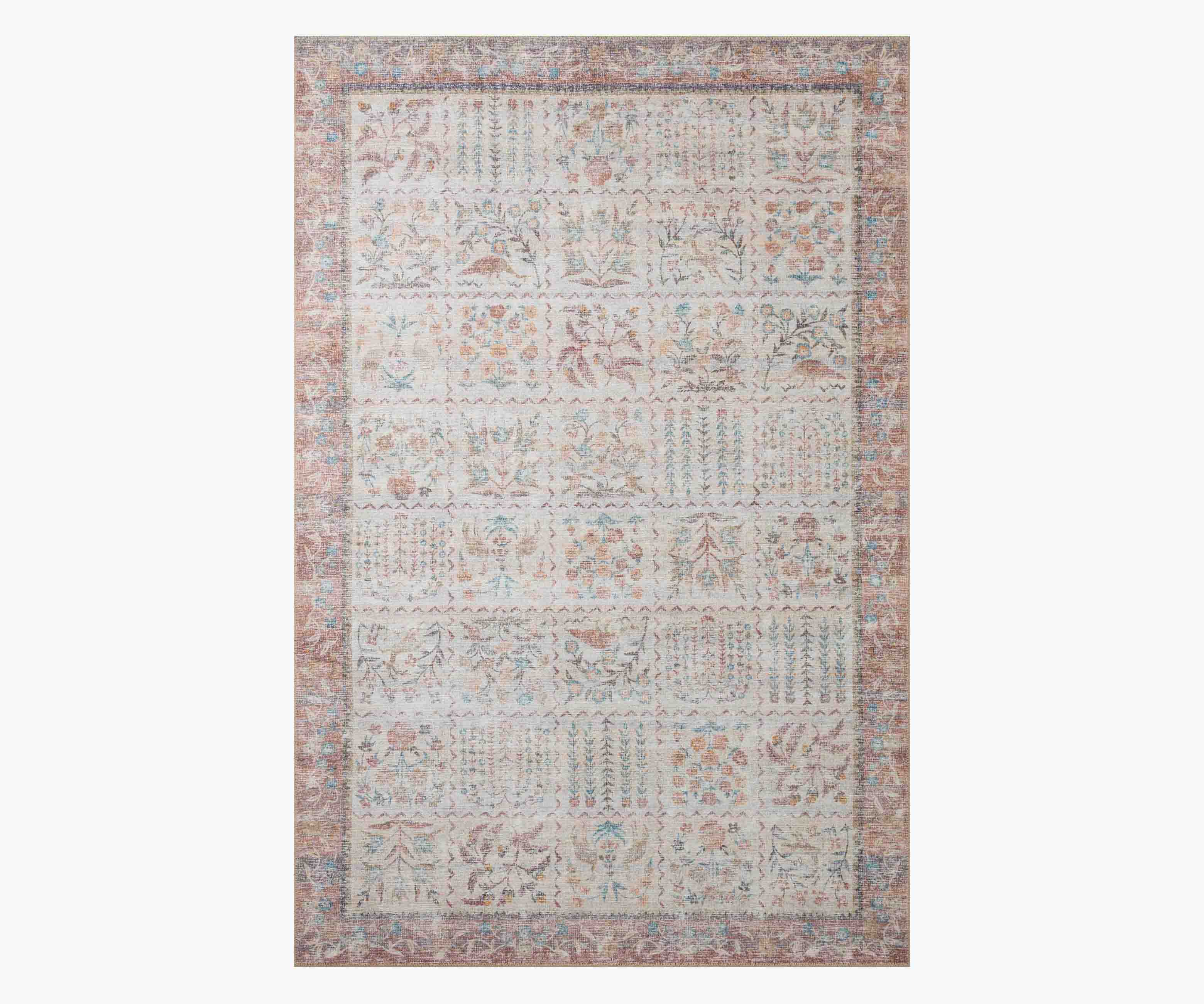 Cloverpaperco™ - Maison Gallerie Power Loomed Rug - Cream