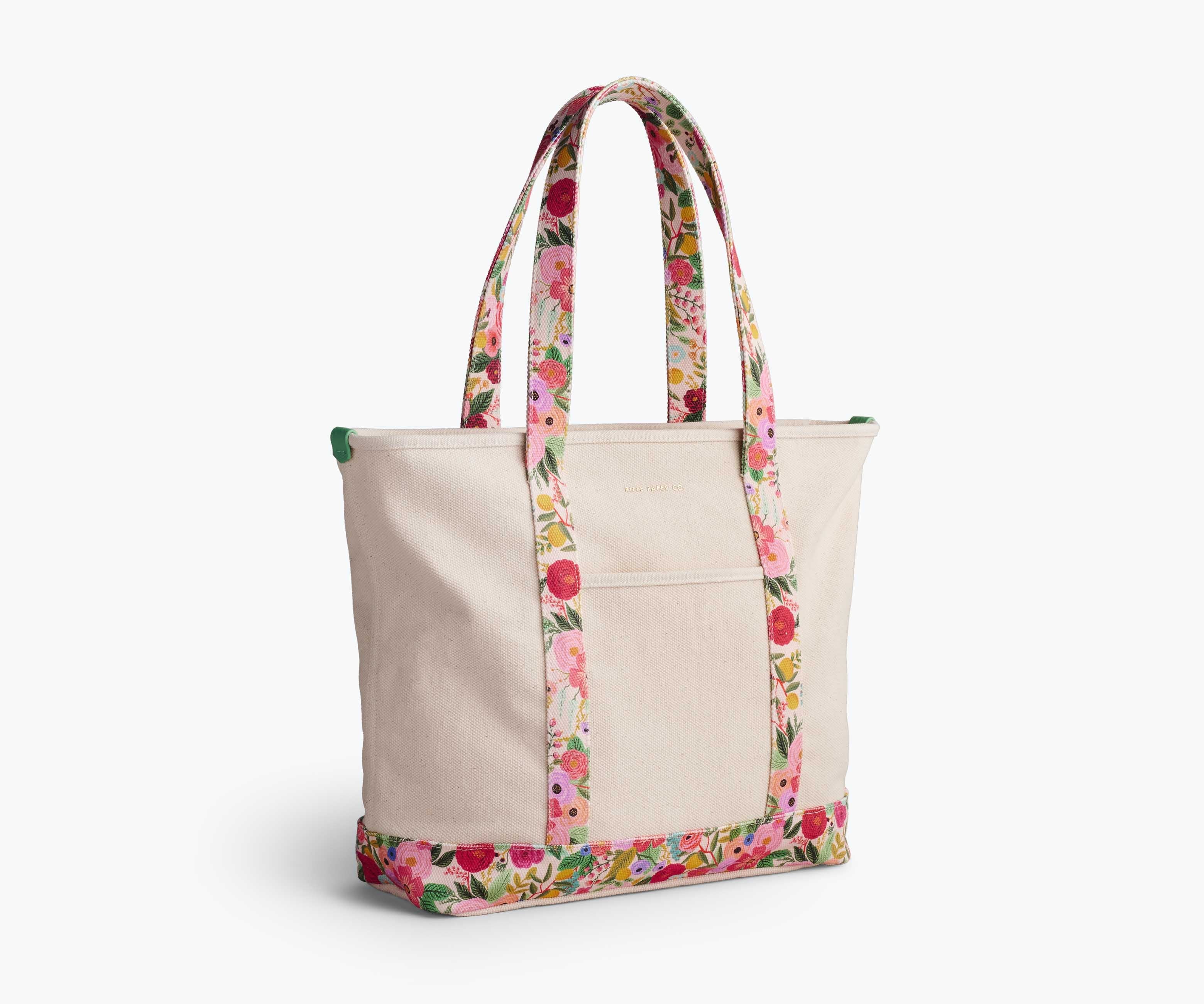 Cloverpaperco™ - Canvas Carry All - Garden Party