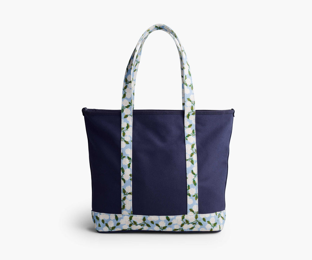 Cloverpaperco™ - Canvas Carry All - Hydrangea