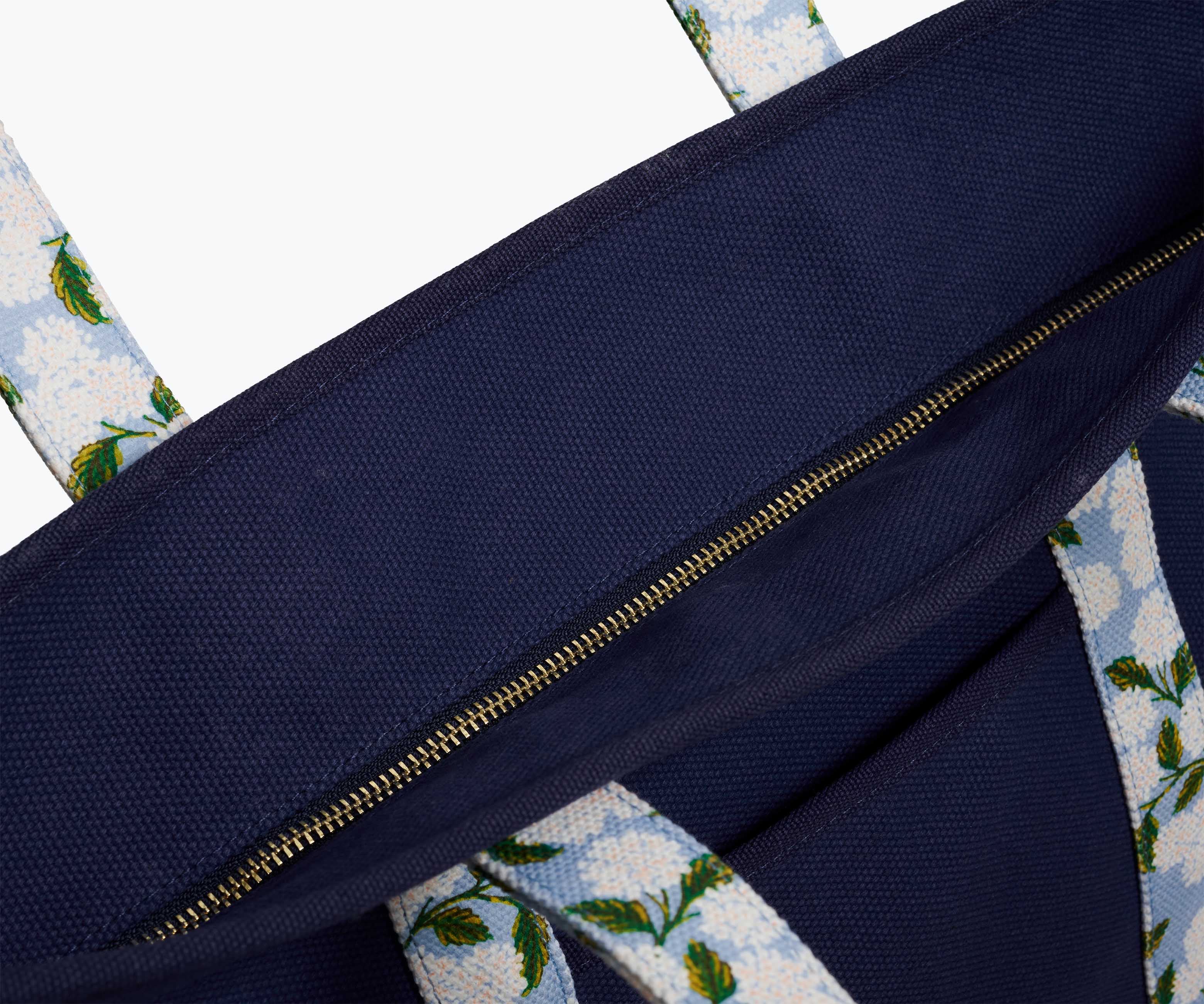 Cloverpaperco™ - Canvas Carry All - Hydrangea