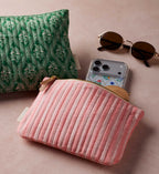 Cloverpaperco™ - Quilted Pouch Set - Rose Study