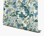 Cloverpaperco™ - Garden Party Wallpaper - Indigo Multi