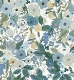 Cloverpaperco™ - Garden Party Wallpaper - Indigo Multi
