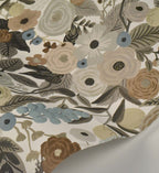 Cloverpaperco™ - Garden Party Wallpaper - Linen Multi