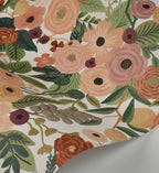 Cloverpaperco™ - Garden Party Wallpaper - Burgundy Multi