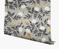 Cloverpaperco™ - Peonies Wallpaper - Grey