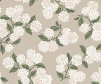 Cloverpaperco™ - Hydrangea Wallpaper - Linen