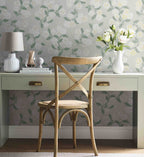 Cloverpaperco™ - Hydrangea Wallpaper - Linen