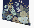 Cloverpaperco™ - Garden Party Wallpaper Mural - Navy