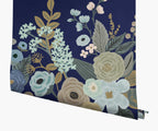 Cloverpaperco™ - Garden Party Wallpaper Mural - Navy