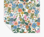 Cloverpaperco™ - Garden Party Peel & Stick Wallpaper - Cobalt Multi